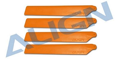 Pá Principal 120mm Laranja HD123ET Helicóptero T-Rex 150 Align