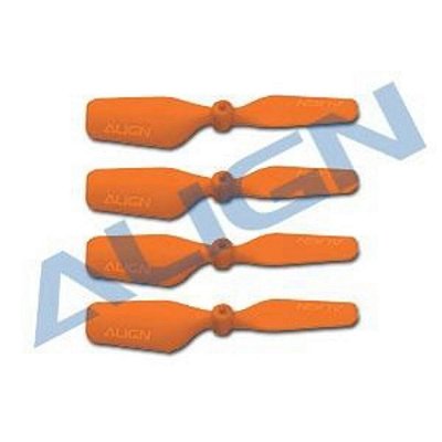 Pá de Cauda 23mm Laranja Helicóptero T-Rex 150 Align HQ0233DT