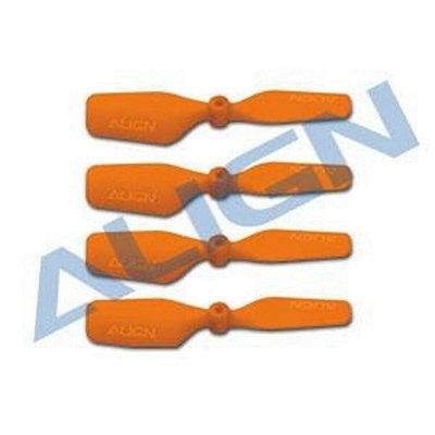 Pá de Cauda 20mm Laranja Helicóptero T-Rex 150 Align HQ0203DT
