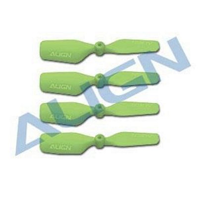Pá de Cauda 20mm Verde Helicóptero T-Rex 150 Align HQ0203BT