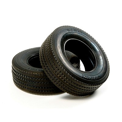 Pneus Duros 30mm 2un Tamiya 56528 Caminhão RC 1/14 Tires