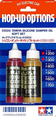 Óleo de Silicone Soft 200 e 300 Tamiya 53025 Amortecedor