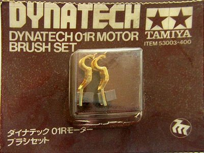 Jogo de Escovas do Motor Dynatech 01R Tamiya 53003 Auto