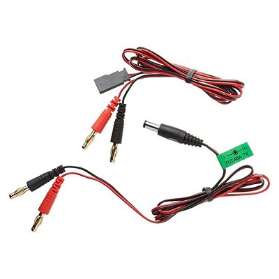Cabo Conector TX RX 1m Futaba e Tactic TACP0101 Rádio