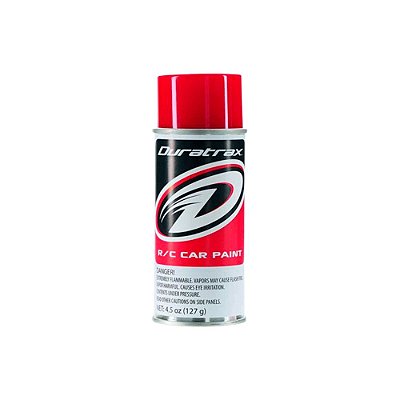 Tinta Spray Policarbonato Racing Red 133ml Duratrax DTXR4254
