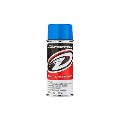 Tinta Spray Policarbonato Azul Fluorescente 133ml Duratrax
