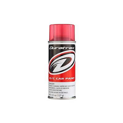 Tinta Spray Policarbonato Candy Red 133ml Duratrax DTXR4271
