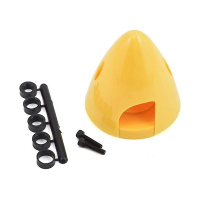 Spinner 2 pol Amarelo Du-Bro DUB275 Aeromodelo Cone Hélice