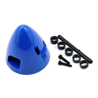 Spinner 3 pol Azul Du-Bro 295 Aeromodelo Cone de Hélice