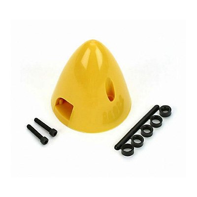 Spinner 2.3/4 pol Amarelo Du-Bro DUB293 Aeromodelo Cone