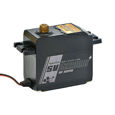 Servo Savox SV-0220MG Plus HV 8kg 0.13s Radiocontrole