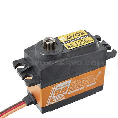 Servo Savox SA-1256TG Plus 20kg 0.15s 6V Soft Start Coreless