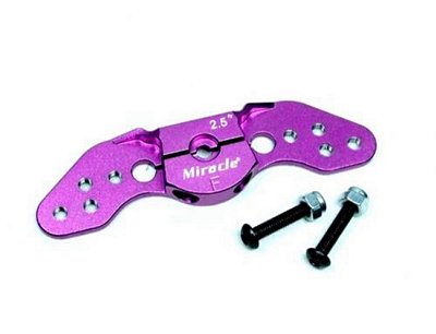Braço de Servo Duplo 2.5 pol Futaba Miracle SAF250 Aero