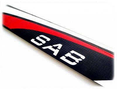 Pás Principais SAB 525mm Vermelho e Preto 0326R
