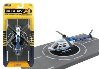 Miniatura Helicóptero Bell 206 JetRanger Runway-24 RW055