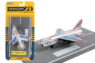 Miniatura A-7 Corsair II Runway-24 RW250 Aviação Militar