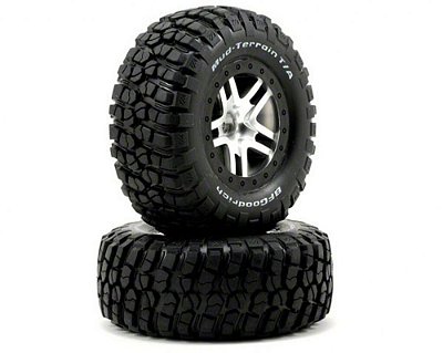 Roda RC Traxxas Slash KM2 Pneu SCT Split Raios 5877