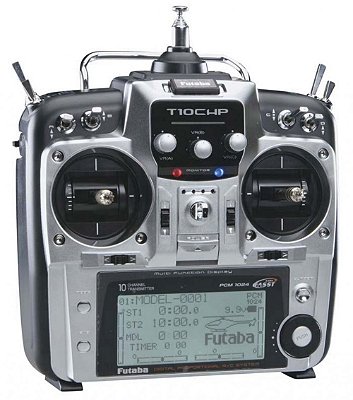 Rádio Futaba 10CH 72MHz com R3110DPS Heli FUTJ9151