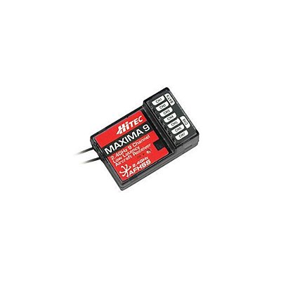 Receptor Hitec Maxima 9 9CH 2.4GHz HRC27525 Aeromodelo