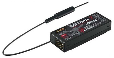Receptor Hitec Optima 7 7CH 2.4GHz 28414 Aeromodelo