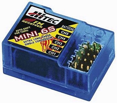 Receptor Hitec 6CH FM 72MHz Single Conversion 28872 Aero