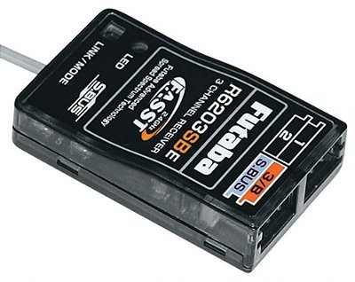 Receptor Futaba R6203SBE S.BUS 3/18CH 2.4GHz FUTL7666