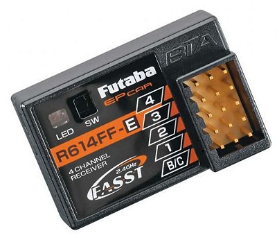 Receptor Futaba R614FF-E 4CH 2.4GHz 4PK FUTL7632
