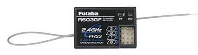 Receptor Futaba R603GF 3CH 2.4GHz FHSS 2PL FUTL7615