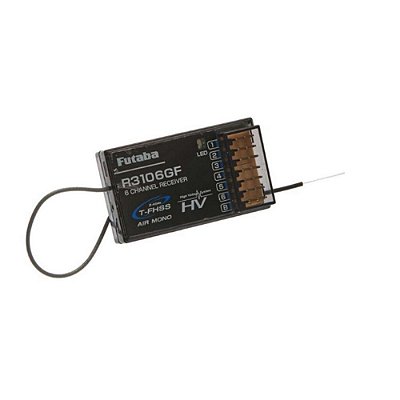 Receptor Futaba R3106GF T-FHSS Air 2.4GHz 01102313-3 Aero