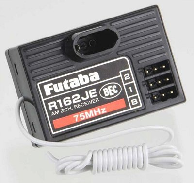 Receptor Futaba R162JE 2CH AM 75MHz FUTL0209
