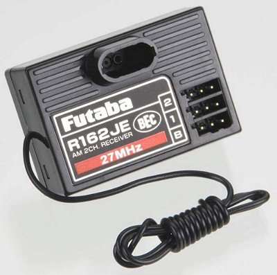 Receptor Futaba R162JE 2CH AM 27MHz FUTL0207