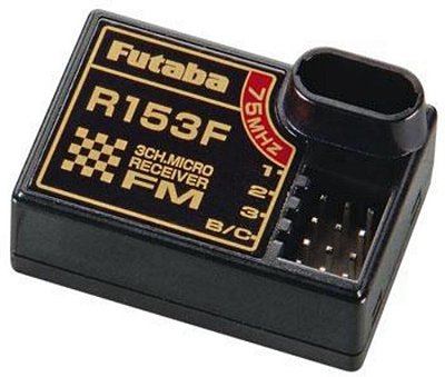 Receptor Futaba R153F 3CH FM 75MHz 0364 Automodelo