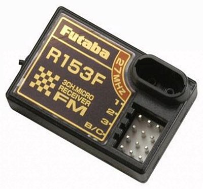 Receptor Futaba R153F 3CH FM 27MHz 0360 Automodelo