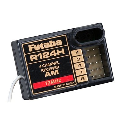 Receptor Futaba R124H 4CH AM 72MHz FUTL0451 Aeromodelo