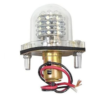 Beacon Branco 12V PSA Enterprises 927ACB-C Aviação Luz