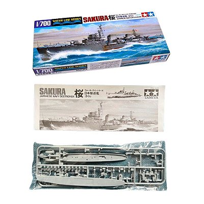 Kit Plastimodelismo Destroyer Sakura 1/700 Tamiya 31429