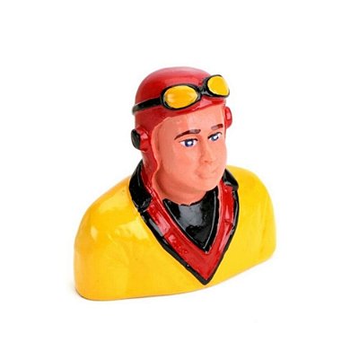 Boneco Piloto com Capacete e Óculos 1/9 Hangar 9 HAN9104