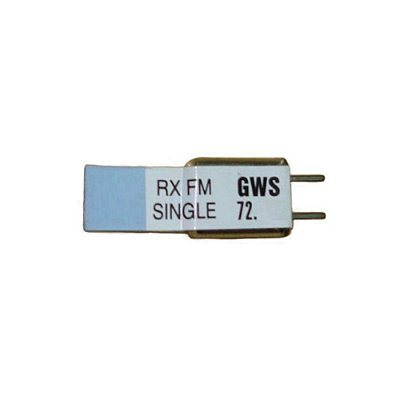 Cristal RX 72.710MHz Canal 46 Futaba Receptor