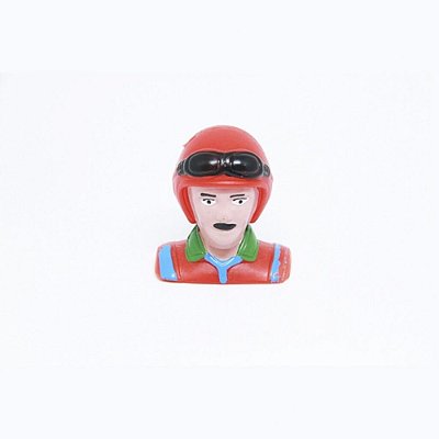 Boneco Piloto Vermelho 1/7 E-MAX HY031-00501