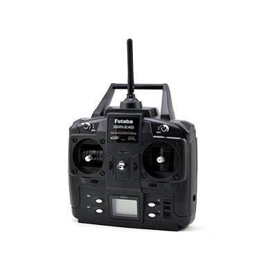 Rádio Futaba 3GR-FS 3CH 2.4GHz FUTK3010 Automodelo Pistola