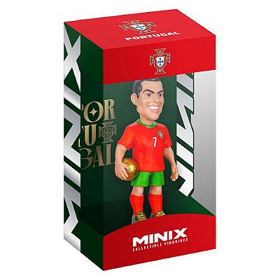 Boneco Minix World Cup: Portugal - Cristiano Ronaldo #7