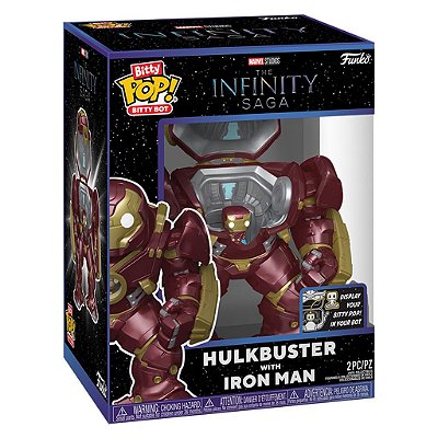 Funko Bitty Pop Bitty Bot Marvel The Infinity Saga - Hulkbuster With Iron Man (83645)