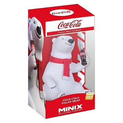 Boneco Minix Coca-cola - Polar Bear #101