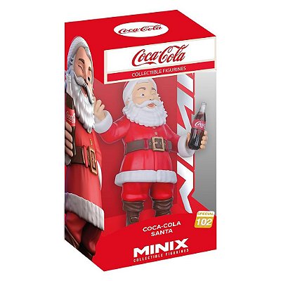 Boneco Minix Coca-cola - Santa Claus #102