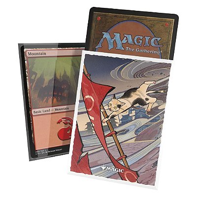 Sleeves Ultimate Guard Protetor Cartas Deck Cyclonic Rif