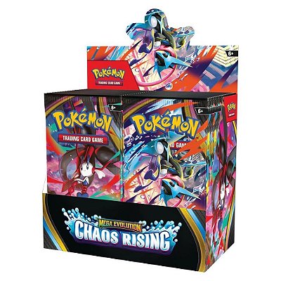 Pack Cartas Tcg: Chaos Rising Booster (36 Peças)