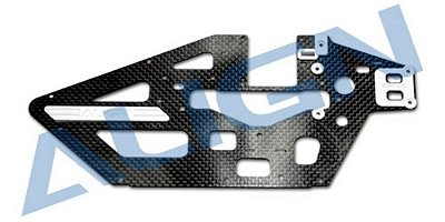 Peça Align Chassi Principal Esquerdo de Carbono T-rex 450 313988