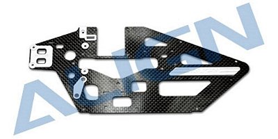 Peça Align Chassi Principal Direito de Carbono T-rex 450 313995
