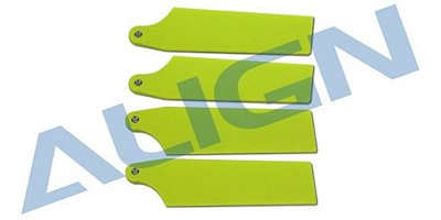 Peça Align T-Rex 470L Pa de Cauda 74MM Amarelo HQ0743CT