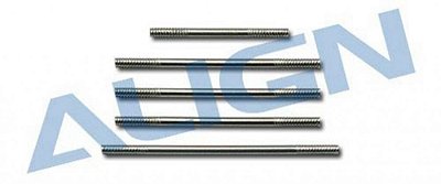 Haste em Aço Inox Sport T-Rex 450 Align H45106T